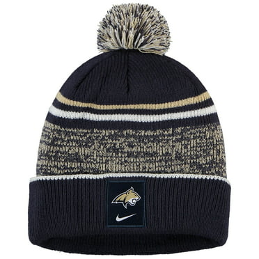 Mens American Football Team Logo and Color Cap 2020 Sideline Sport Pom Cuffed Knit Beanies Hat